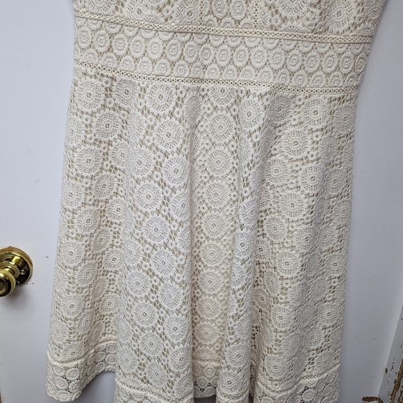 Charter Club Lace Fit and Flair Dress Sz L - Picture 6 of 11